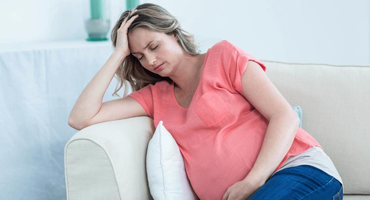استرس و ناراحتی مادر باردار