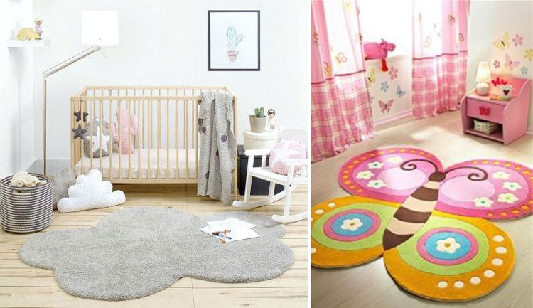 فرش مناسب اتاق نوزاد