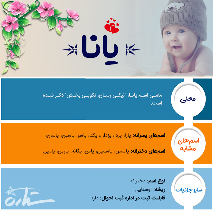 اسم یانا 