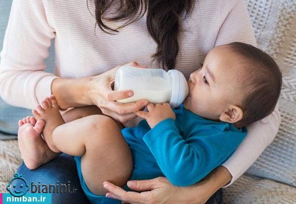 حساسیت به شیر خشک در نوزادان، چجوری بفهمیم؟