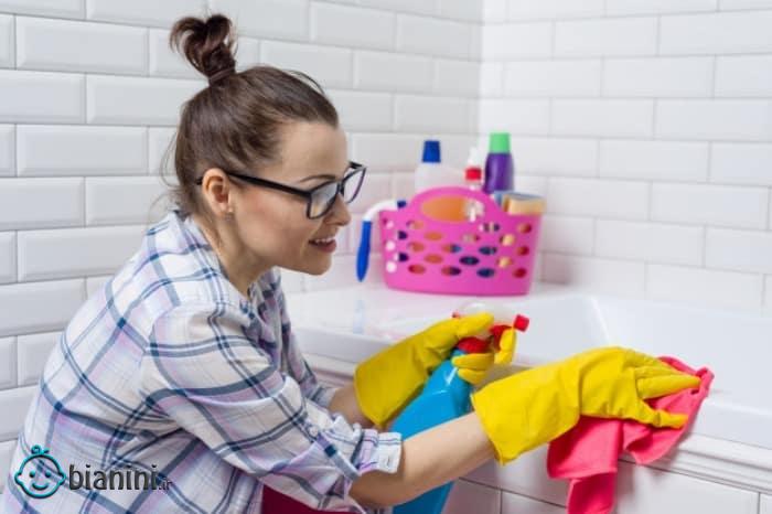روش تمیز کردن انواع وسایل سفید در خانه