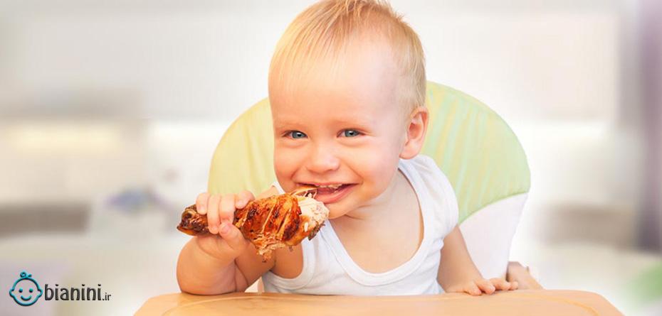 آیا کودکان می‌توانند گوشت بخورند؟