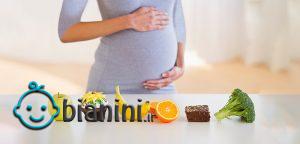 راهنمای تصویری : تغذیه سالم در دوران بارداری