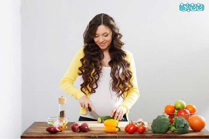 مزایا و معایب خام گیاهخواری در بارداری برای مادر و جنین
