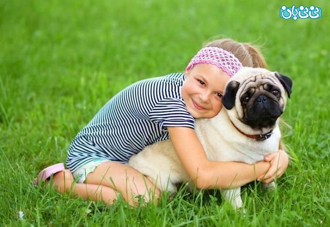 چگونگی دوستی کودک با حیوانات