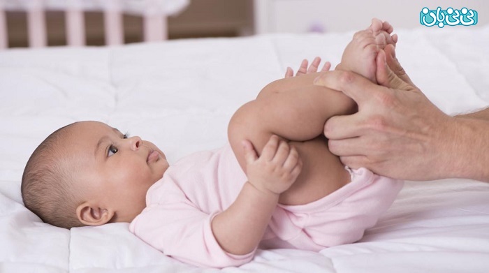 کار نکردن شکم نوزاد+ مدفوع نکردن نوزاد چه دلیلی دارد؟