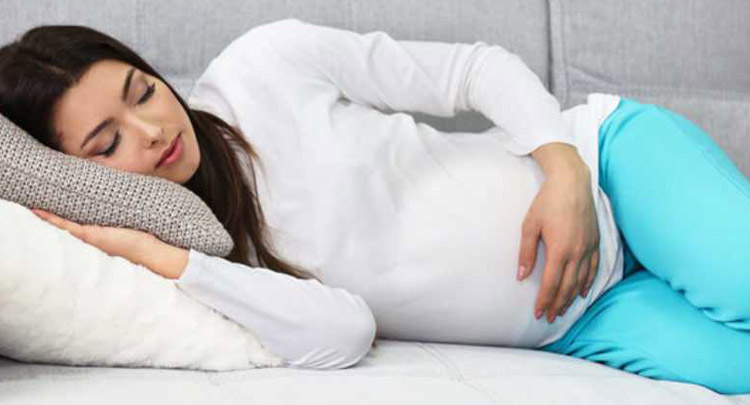 خوابیدن به پهلوی چپ در بارداری