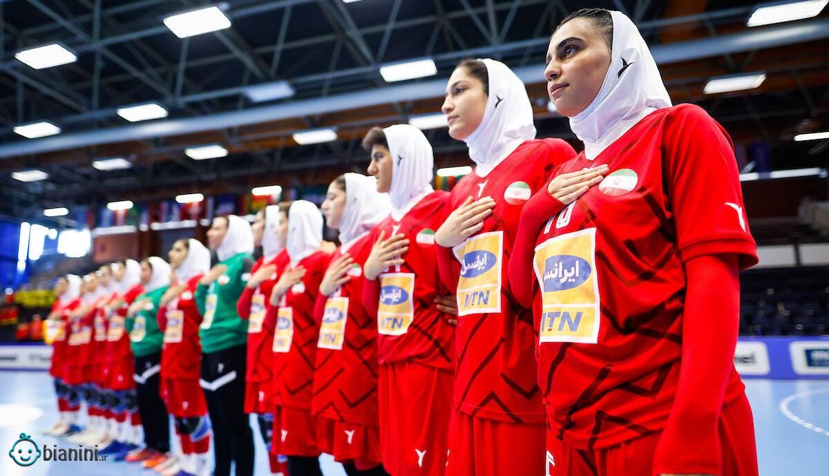 هندبال قهرمانی آسیا؛ زنان ایران نتیجه را به کره جنوبی واگذار کردند