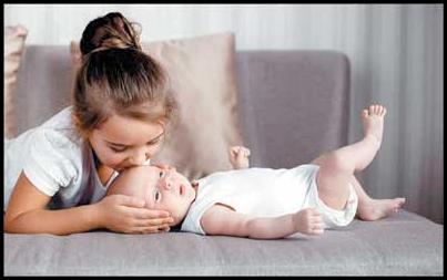 آماده کردن بچه ها برای تولد فرزند جدید