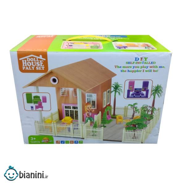 اسباب بازی طرح خانه عروسکی مدل ویلا کد 11