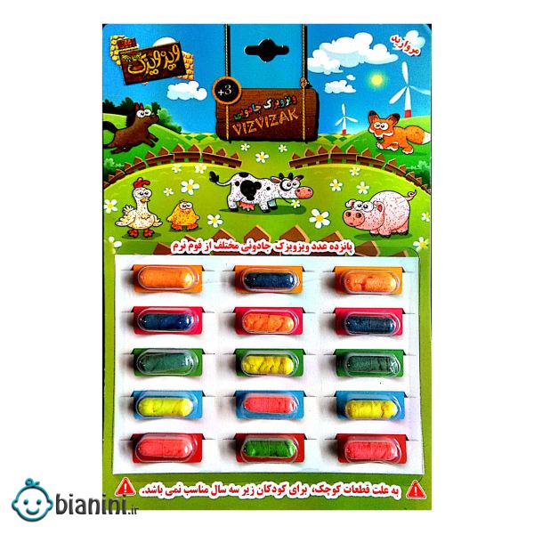 اسباب ‌بازی شانسی ویزویزک جادوئی مدل M15 کد 150106 بسته 15 عددی