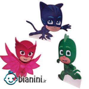 استند رومیزی طرح Pj Masks مجموعه 3 عددی