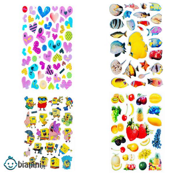 استیکر کودک مدل st444 مجموعه 4 عددی