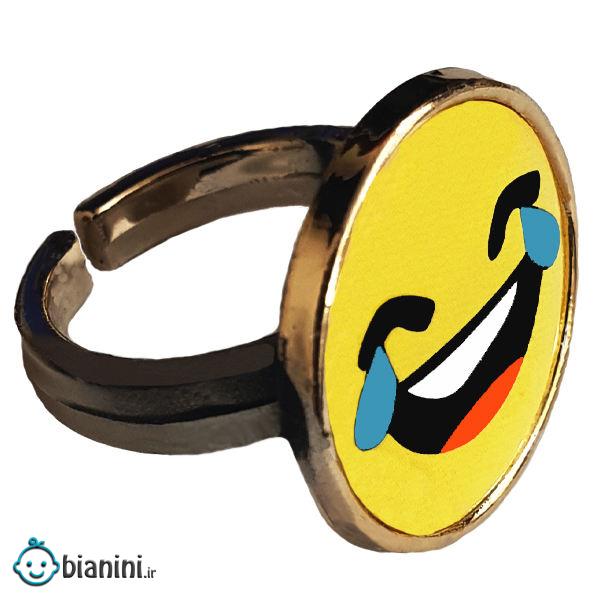 انگشتر دخترانه طرح استیکر کد 037