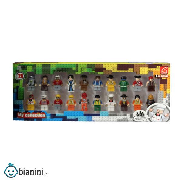 اکشن فیگور ایوسینی کد 001 بسته 20 عددی