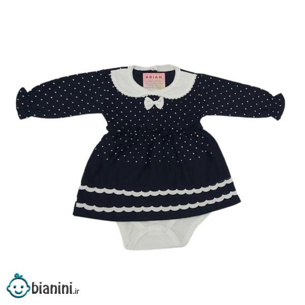 بادی آستین بلند نوزادی مدل سانیا کد t77285493