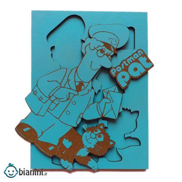 بازی آموزشی راسین مدل پستچی و گربه کد R69