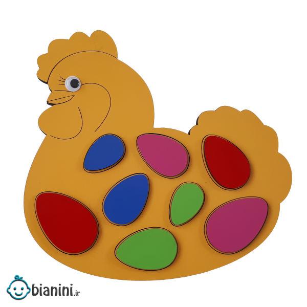 بازی آموزشی طرح مرغ کد P043