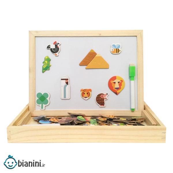 بازی آموزشی مدل وایتبرد و تخته سیاه کد 015