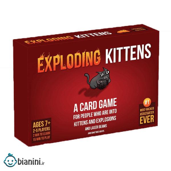 بازی فکری مدل Exploding Kittens کد 808
