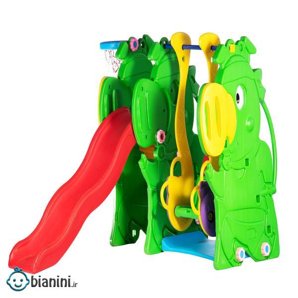 تاب و سرسره کودک مدل خوک کد 2580 تاب و سرسره کودک مدل خوک کد 2580