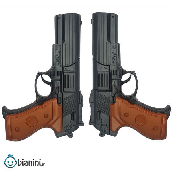 تفنگ بازی گلدن گان مدل naabsell21  مجموعه 2 عددی