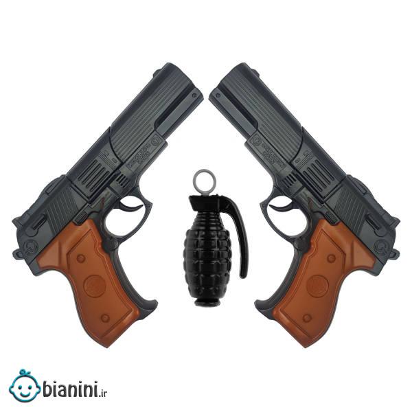 تفنگ بازی گلدن گان مدل naabsell22 مجموعه 3 عددی تفنگ بازی گلدن گان مدل naabsell22 مجموعه 3 عددی