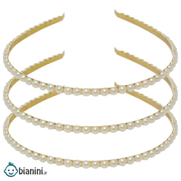 تل مو دخترانه کد HN1251 بسته 3 عددی