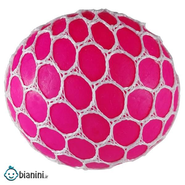 توپ بازی ضد استرس مدل White Mesh Squish Ball