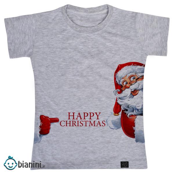 تی شرت آستین کوتاه پسرانه 27 مدل کریسمس کد J21 