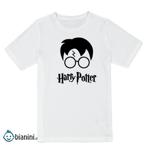 تی شرت پسرانه طرح harry patter  رنگ سفید