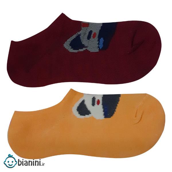 جوراب بچگانه کد 18 مجموعه 2 عددی
