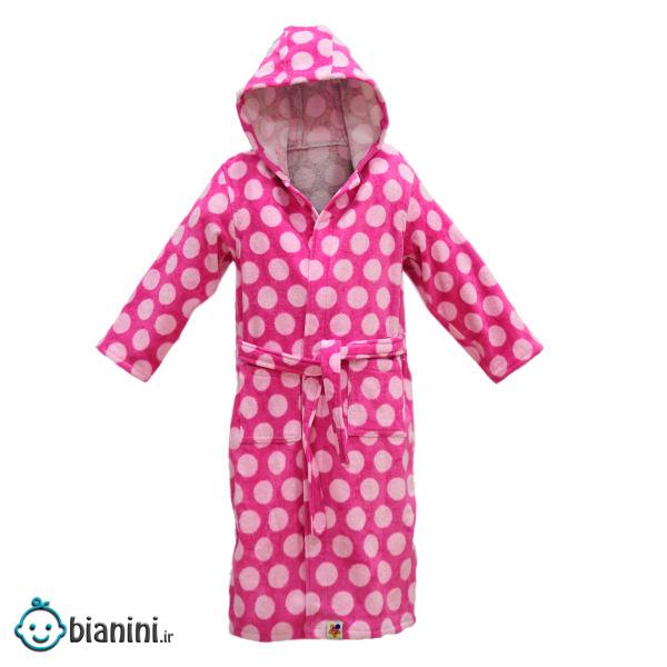 حوله پالتویی کودک طرح کیتی سایز 80 سانتی‌متر