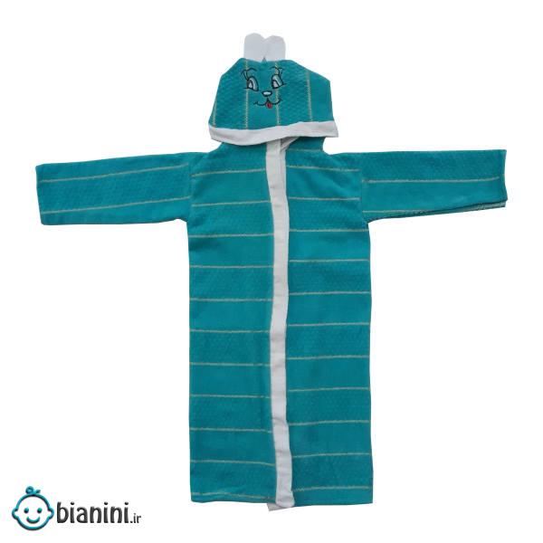 حوله پالتویی کودک مدل خرگوشی سایز 80