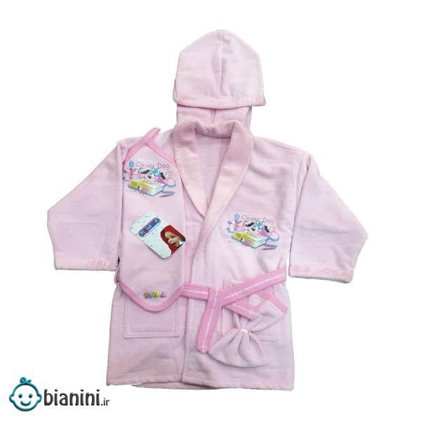 حوله پالتویی کودک مدل هاپو سایز 70