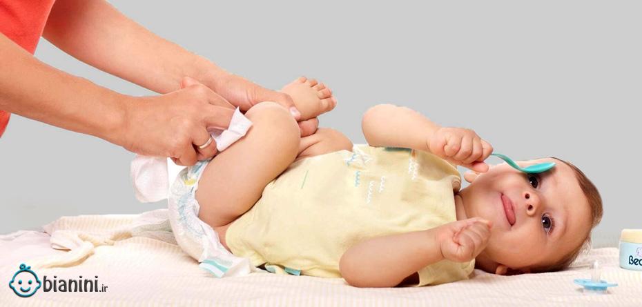 درمان سوختگی پای نوزاد