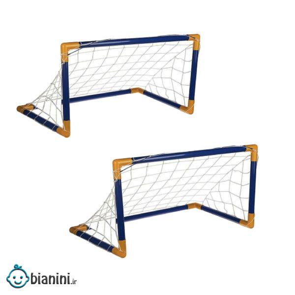 دروازه بازی فوتبال مدل SOCCER Goal Set بسته 2 عددی