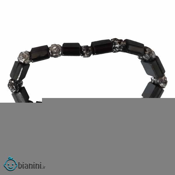 دستبند دخترانه مدل مهره ای کد 3333