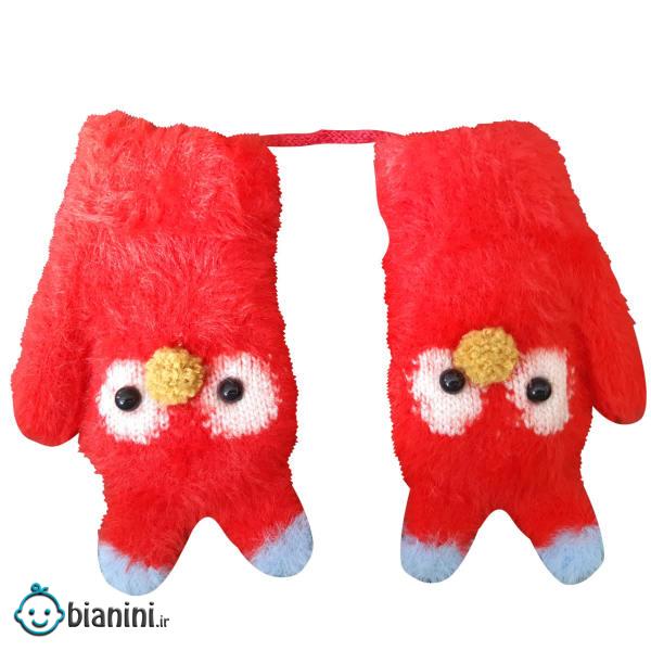 دستکش بافتنی بچگانه  کد 2677