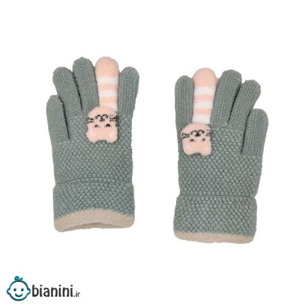 دستکش بافتنی بچگانه کد B1