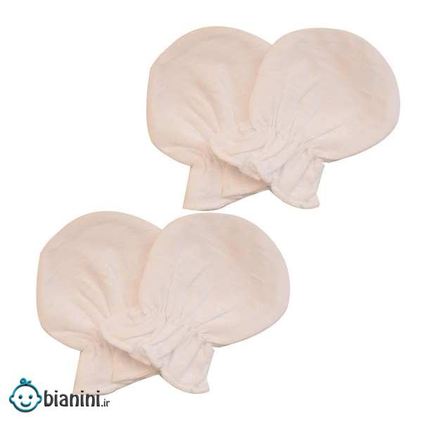 دستکش نوزادی مینی داملا مدل Bd43009.3 بسته 2 عددی