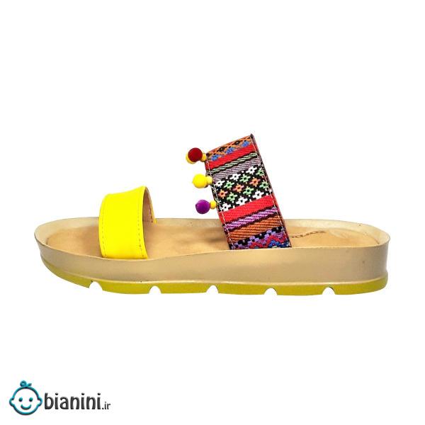 دمپایی دخترانه زرپای کد LK002