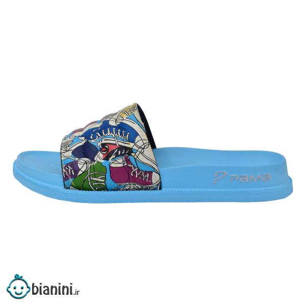 دمپایی پسرانه پاما مدل B15 کد G1150 دمپایی پسرانه پاما مدل B15 کد G1150