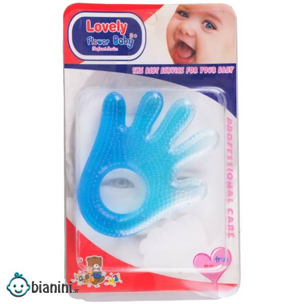 دندان گیر مایعی لاولی مدل flower baby کد002
