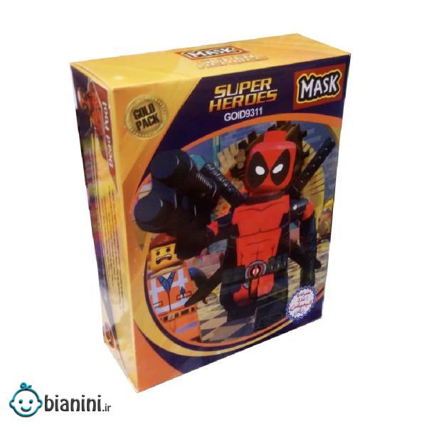 ساختنی ماسک مدل Dead Pool