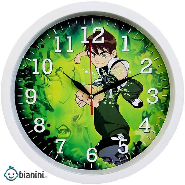 ساعت دیواری کودک کد BEN10-W-310 ساعت دیواری کودک کد BEN10-W-310