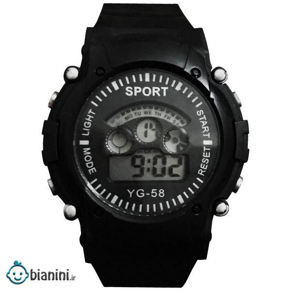 ساعت مچی دیجیتال بچگانه کد YG-58-8