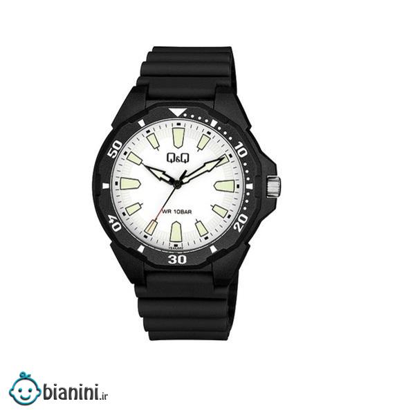 ساعت مچی عقربه ای پسرانه کیو اند کیو مدل VS44J002Y