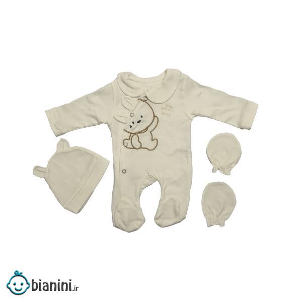 ست 3 تکه لباس نوزادی مدل H25