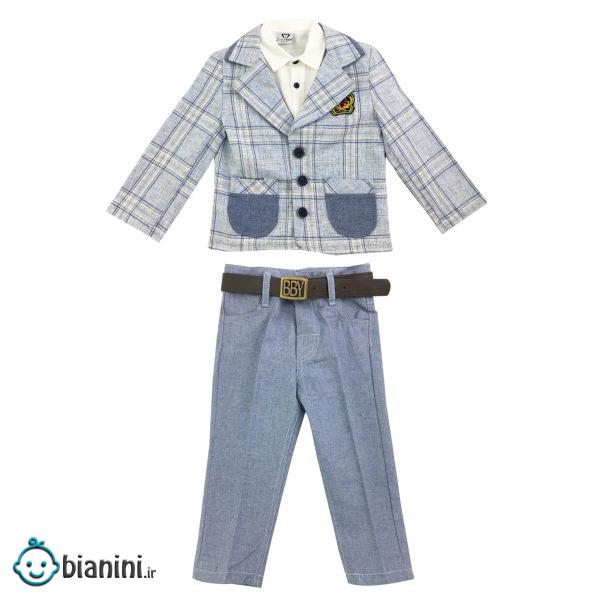 ست 4 تکه لباس پسرانه مدل Baby boy 10